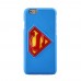 iPhone 6 6s Plus 5.5 - Superman Logo 3D PC Hard Protective Cover Case